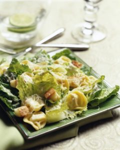 Tortellini Cesar Salad from @PastaFits