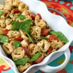 Spring Vegetable Tortellini w/ Anchovies & Toasted Walnuts